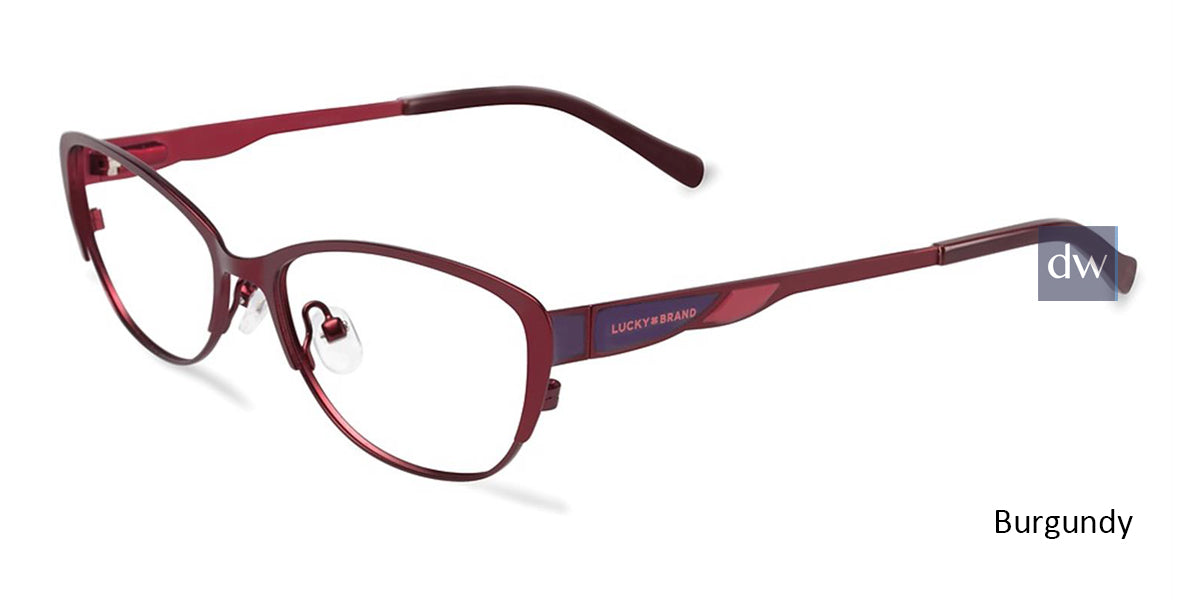 Burgundy Lucky Kid D704 Eyeglasses.