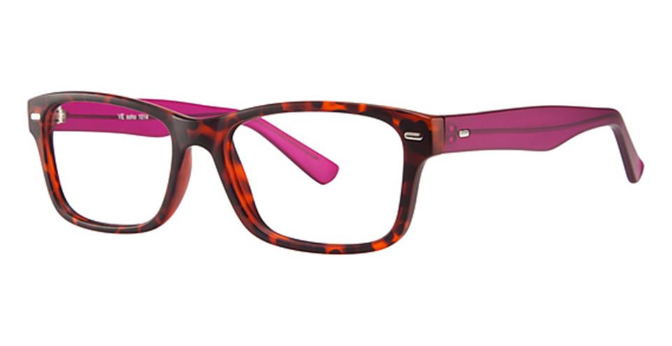 Demi Purple:
Vivid Soho 1014 Rectangle Eyeglasses in Demi Purple — unisex full acetate frame