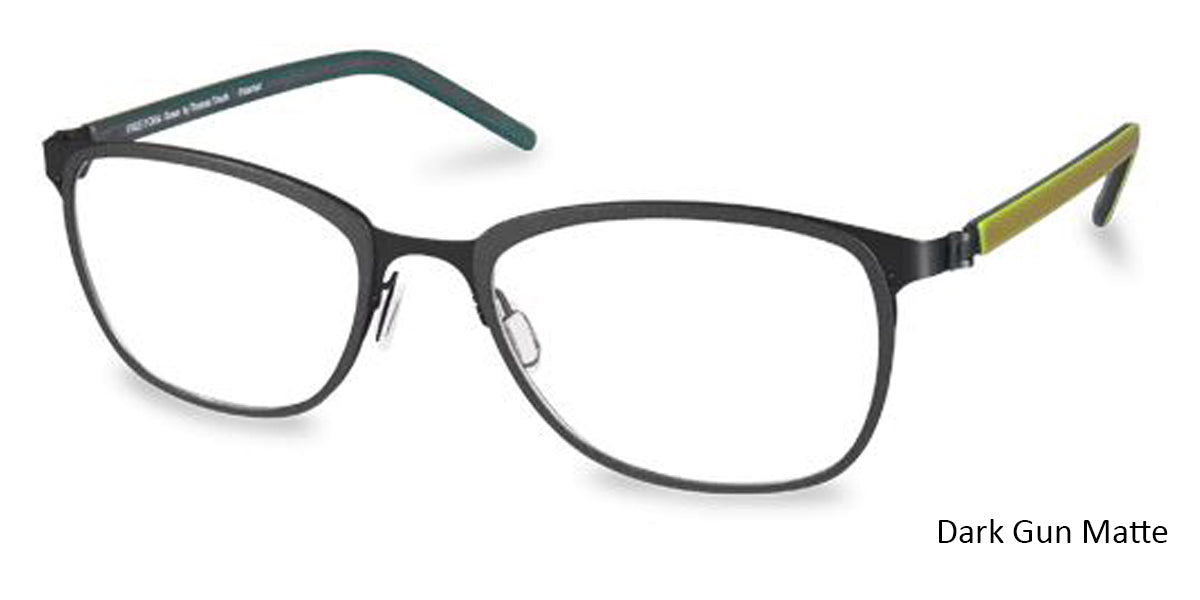 Dark Gun Matte Free Form FFA973 Eyeglasses