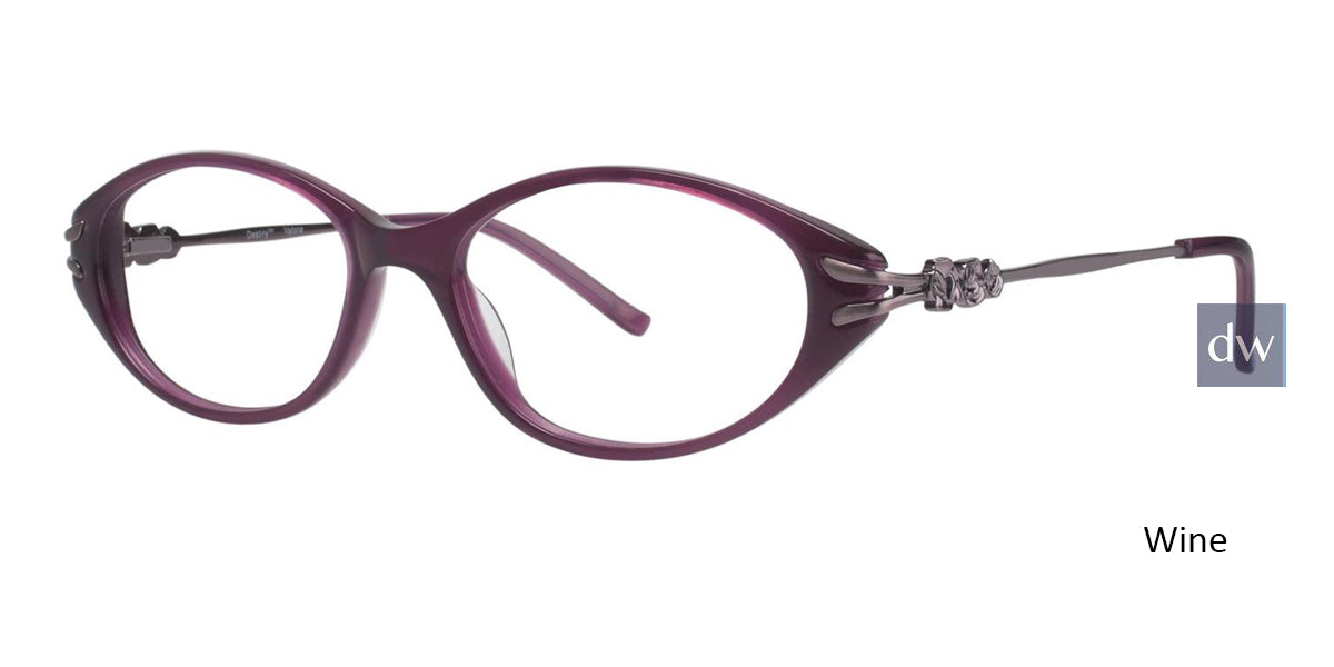 Wine Destiny Valora Eyeglasses.