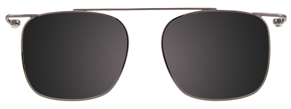 Purple Marbled Gunmetal Clip On