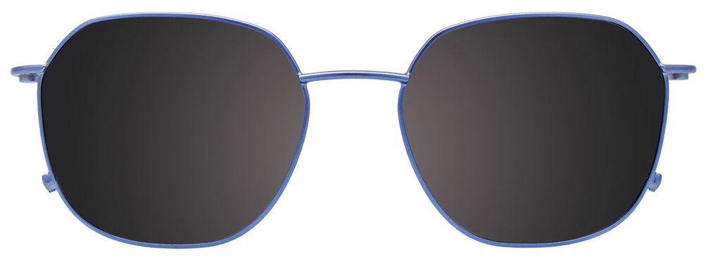 Satin Light Blue Clip On