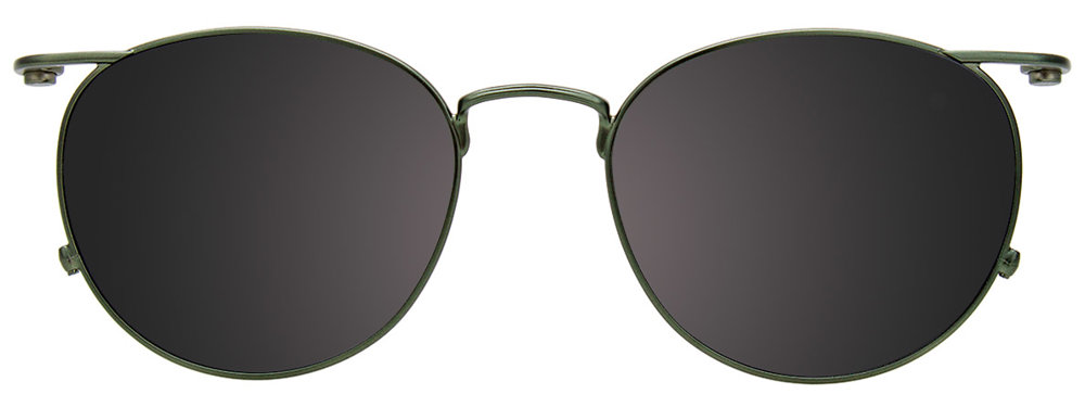 Forest Green Brown Stripes Forest Green Clip On