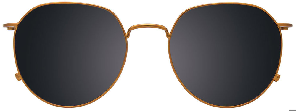 Satin Brown Tortoise Clip On