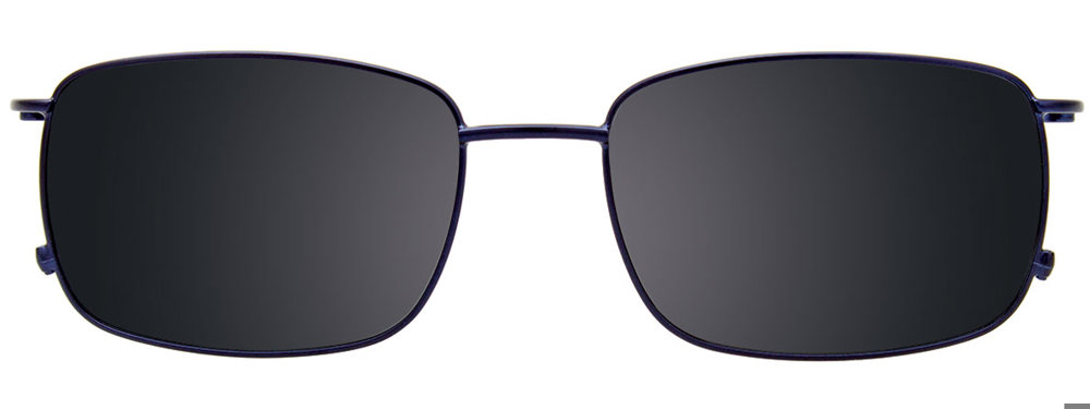 Blue Light Blue Clip On