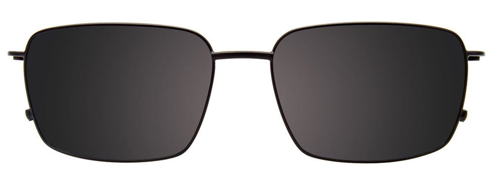 Satin Grey Blue Clip On