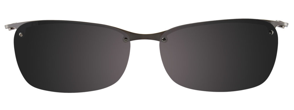 Clear Light Purple Clip On