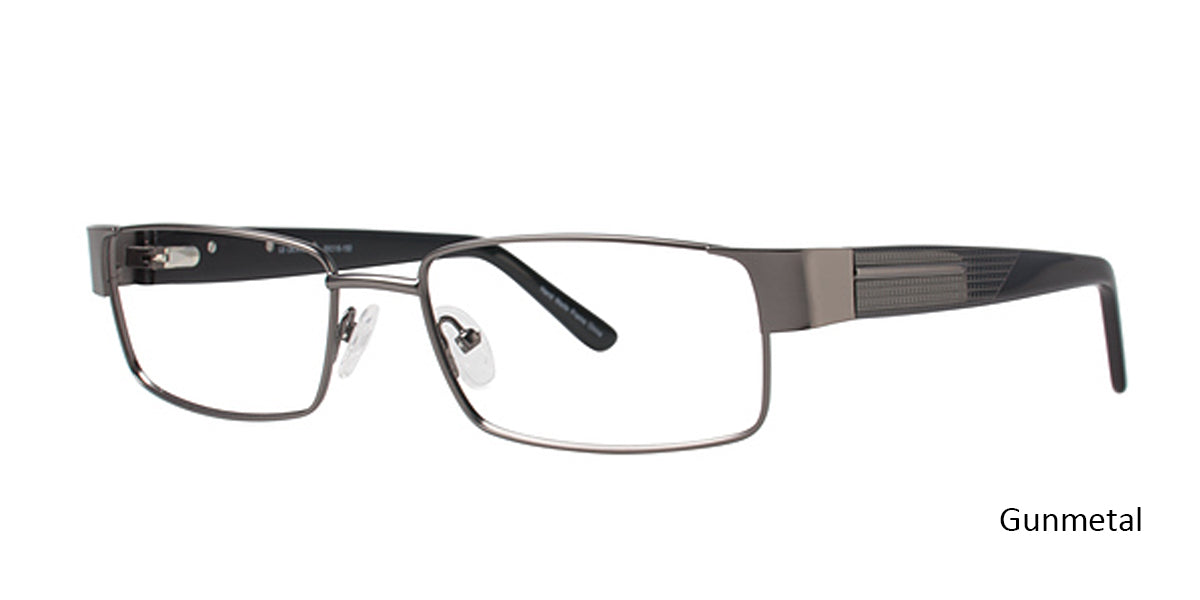 Gunmetal Elan 3712 Eyeglasses.