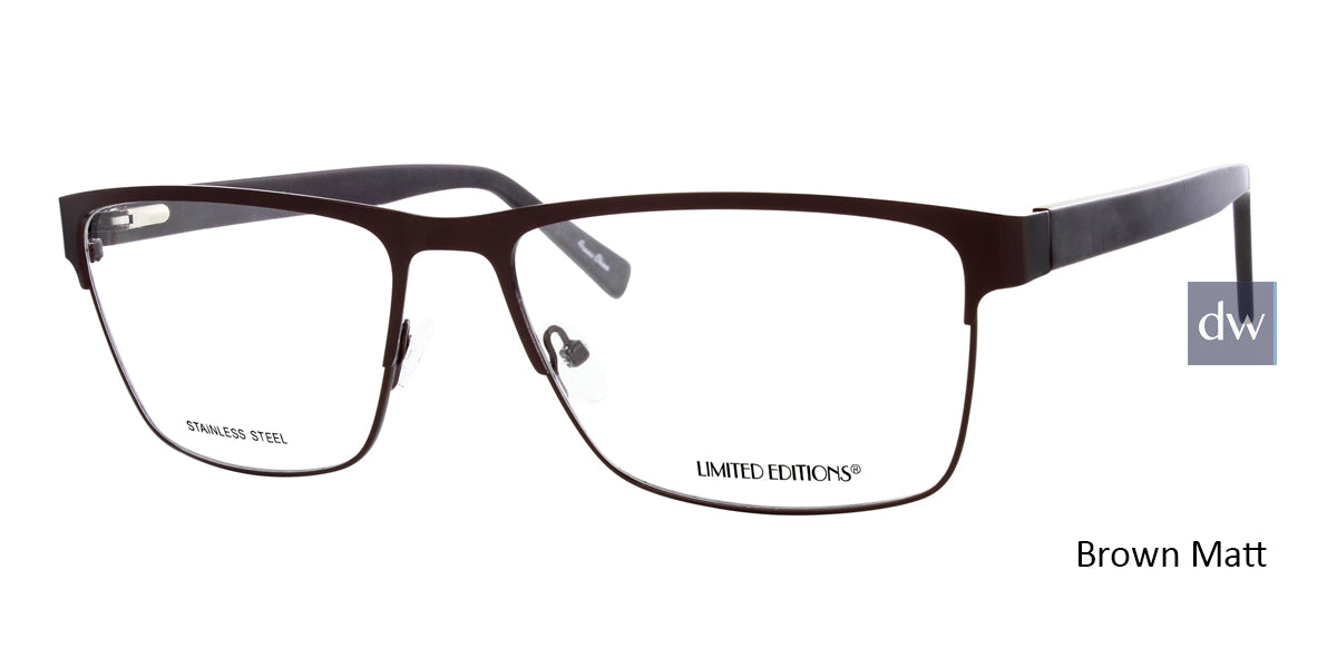 Brown Matt Limited Edition LTD 1201 Eyeglasses