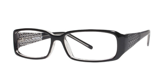 Black Affordable Designs Roe Eyeglasses.