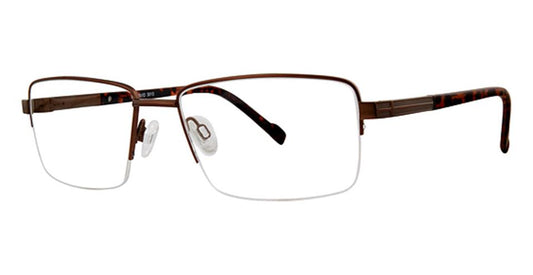 Matt Brown Vivid Collection Vivid 3013 Eyeglasses.