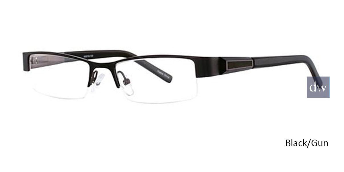 Black/Gun K12 4066 Eyeglasses - Teenager