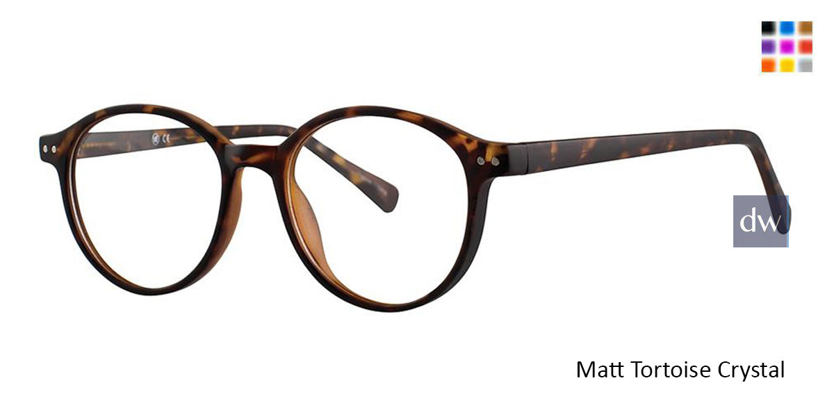 Matt Tortoise Crystal Vivid Soho 1025 Eyeglasses - Teenager.