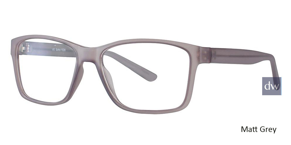 Matt Grey Vivid Soho 1026 Eyeglasses.