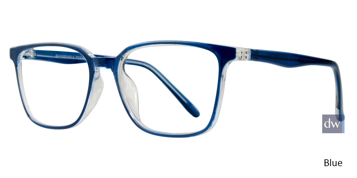 Blue Affordable Designs Tate Eyeglasses