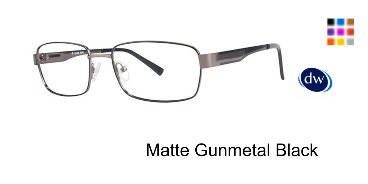 Matte Gunmetal Black