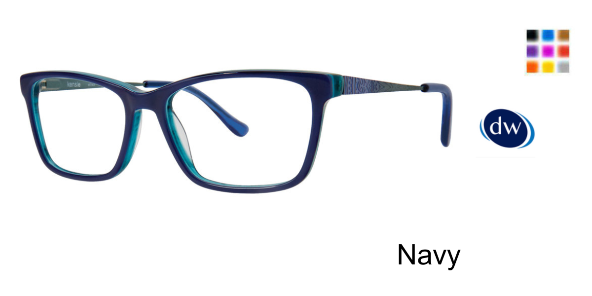 Navy Kensie RX Elixir Eyeglasses