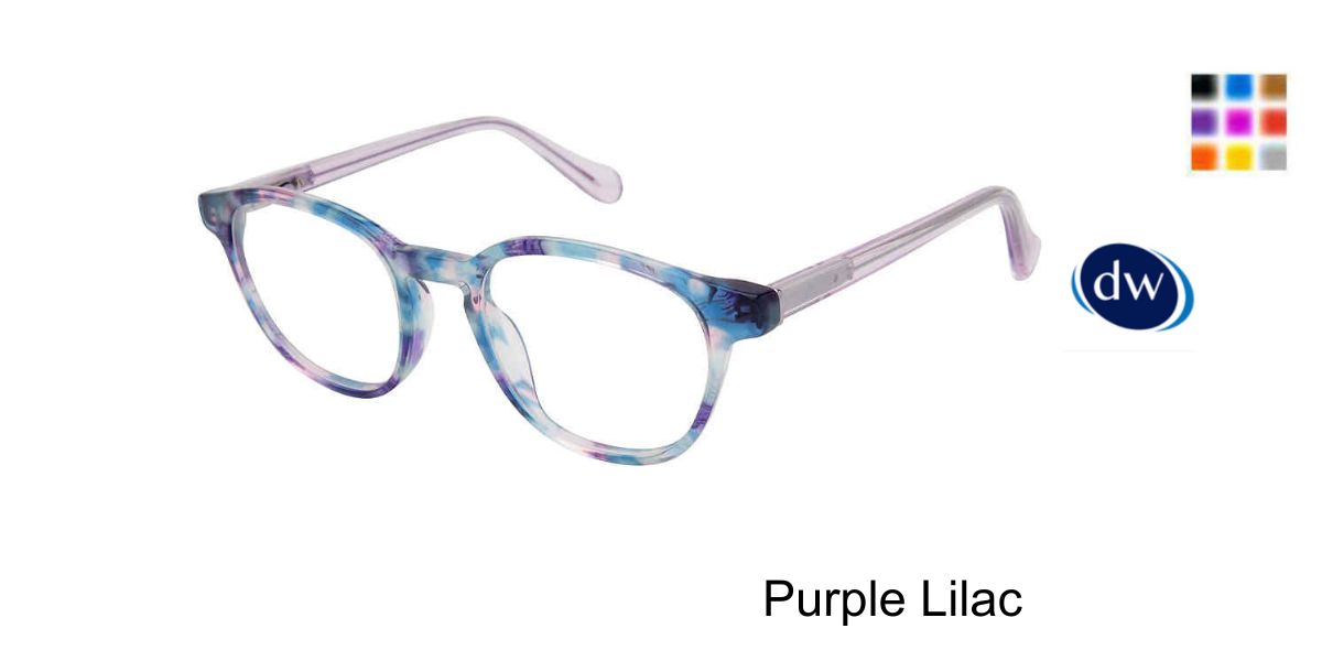 Purple Lilac Superflex Kids SFK-249 Eyeglasses