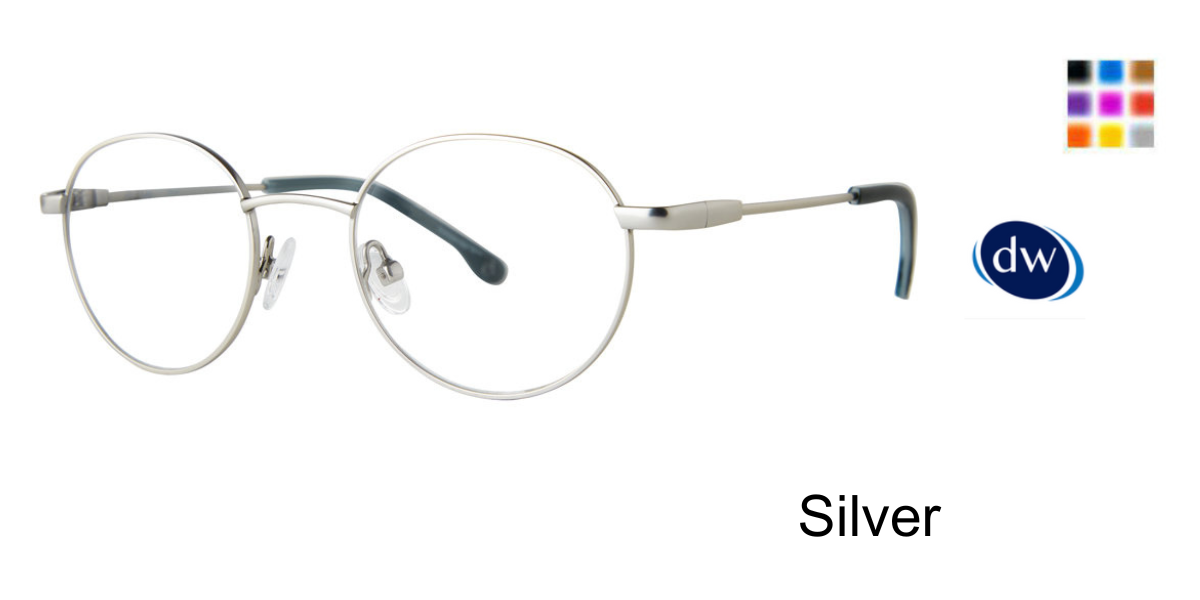 Silver Elliott Ives Kids Oliver Eyeglasses