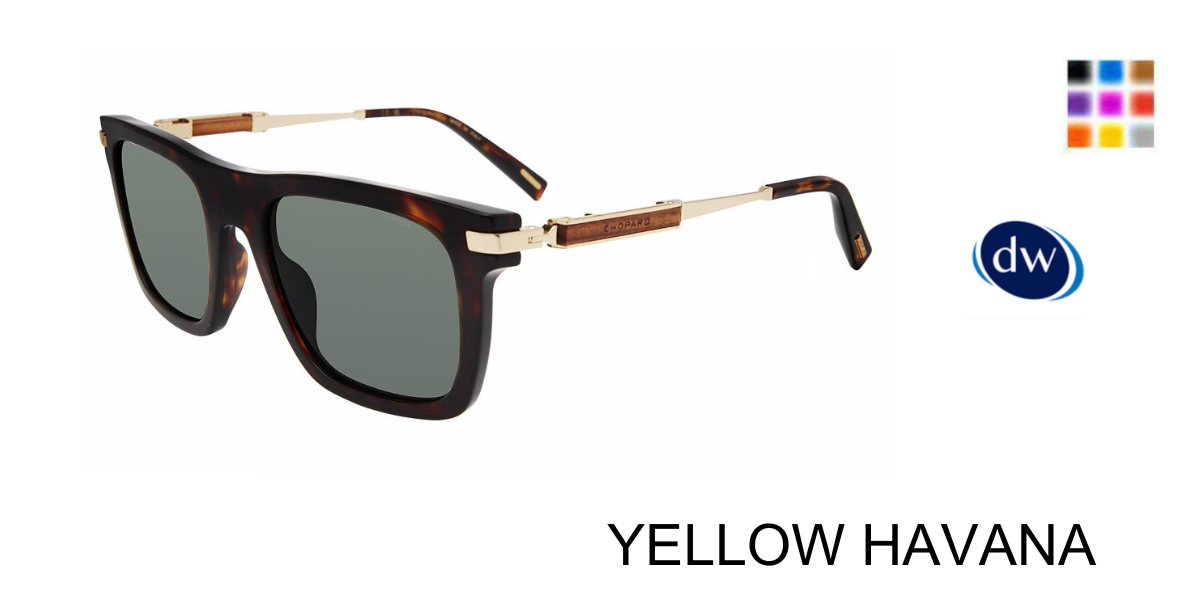 YELLOW HAVANA 909P Chopard SCH365 Sunglasses