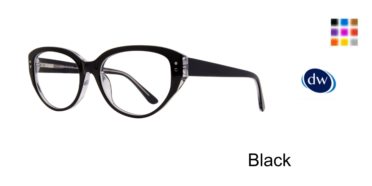 Black Serafina Beverly Eyeglasses