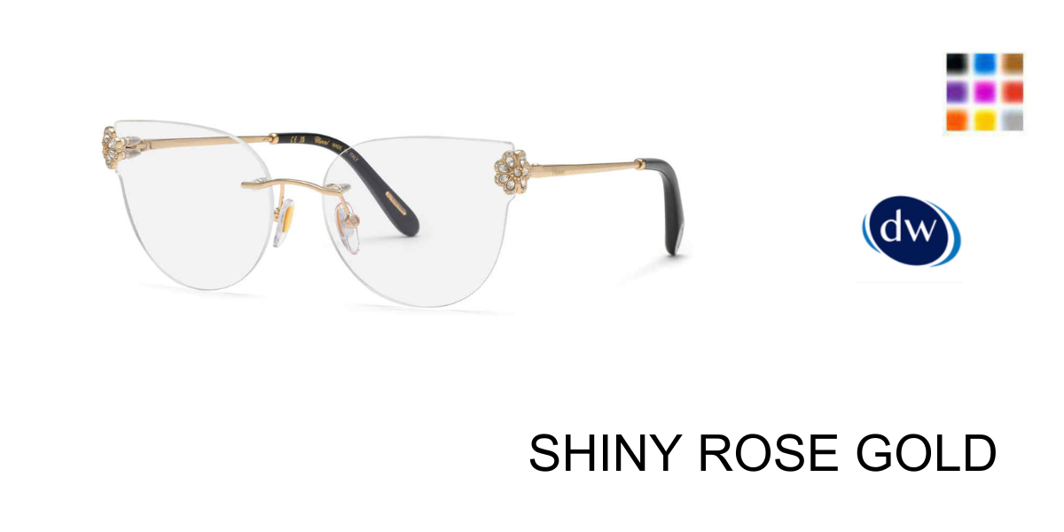 SHINY ROSE GOLD Chopard VCHL61S Eyeglasses