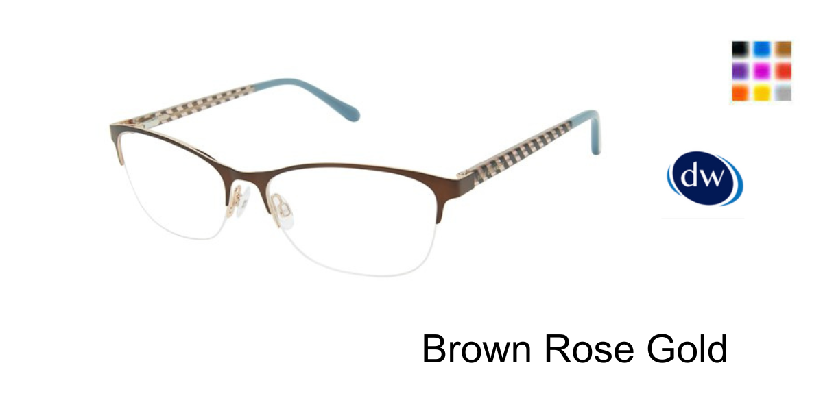 Brown Rose Gold L247