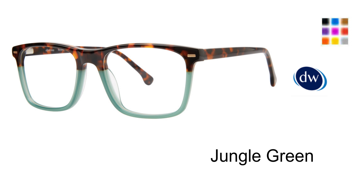 Jungle Green Elliott Ives Kids Benjamin Eyeglasses