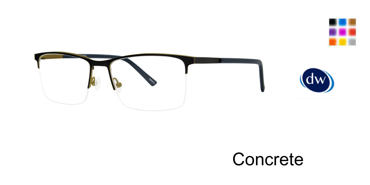 Concrete Jhane Barnes Spinoff Eyeglasses