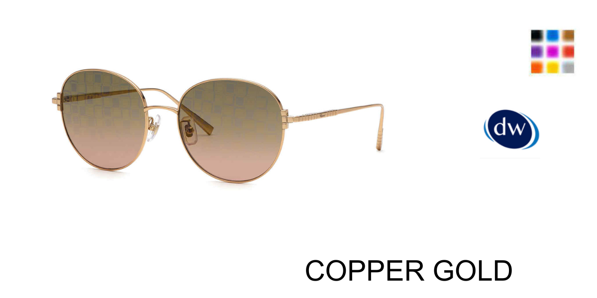 COPPER GOLD 8FCL Chopard SCHL03M Eyeglasses
