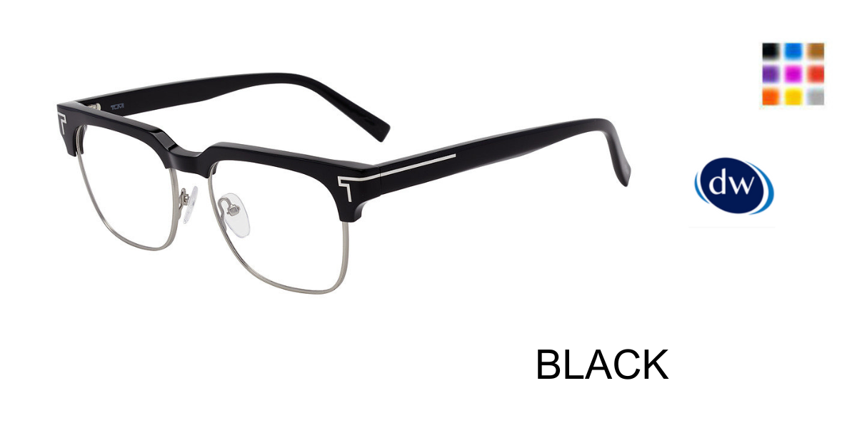 BLACK TUMI OPTICAL VTU535 Eyeglasses