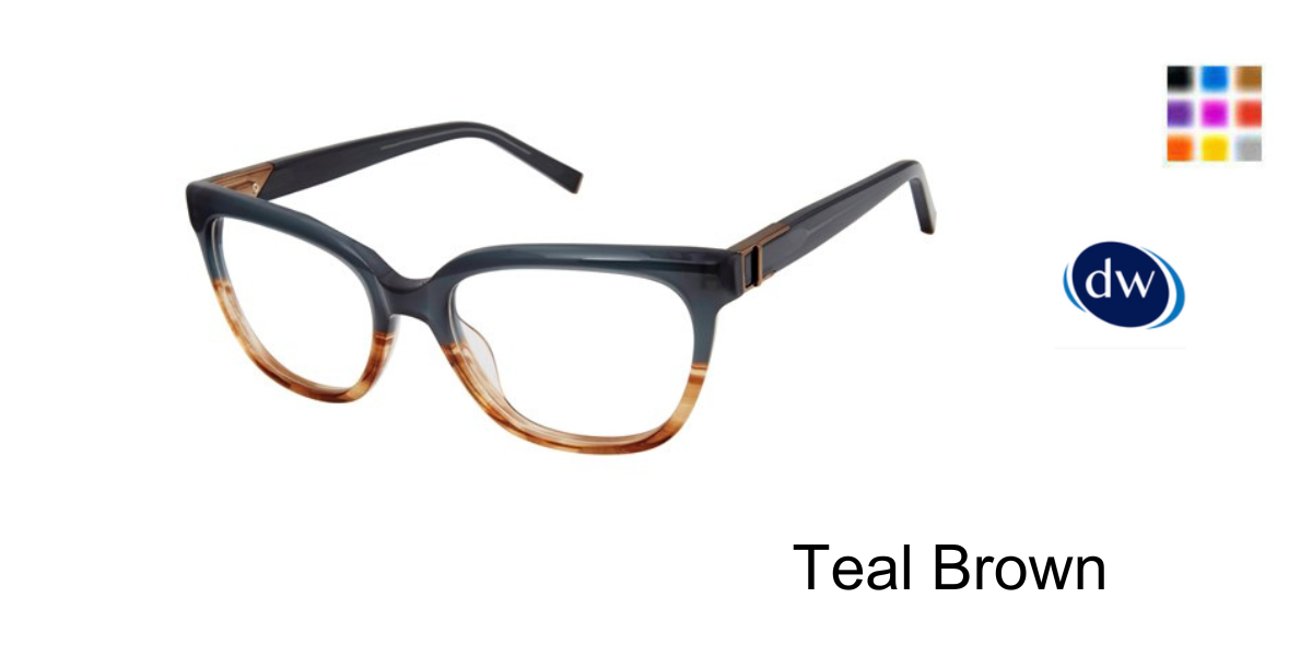 Teal Brown K325