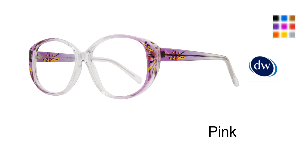 Pink Affordable Designs Mimi Eyeglasses