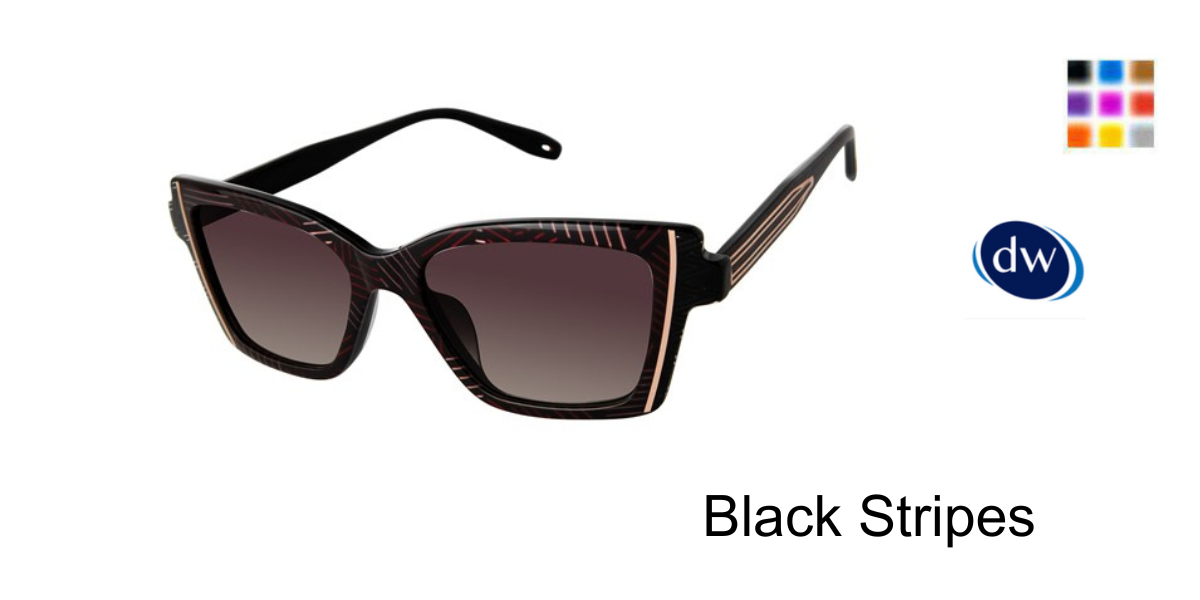 Black Stripes VICTOR GLEMAUD X TURA VGS016 Sunglasses