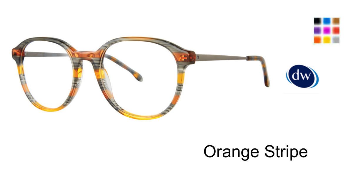 Orange Stripe Elliott Ives Kids Samuel Eyeglasses