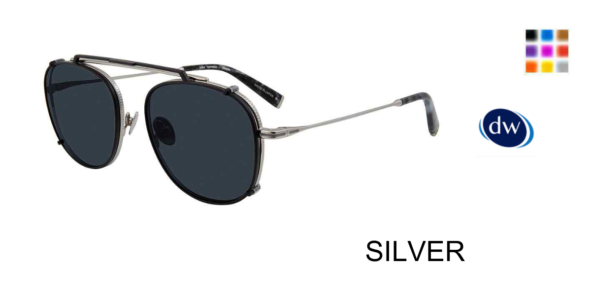 SILVER      John Varvatos V176 Eyeglasses