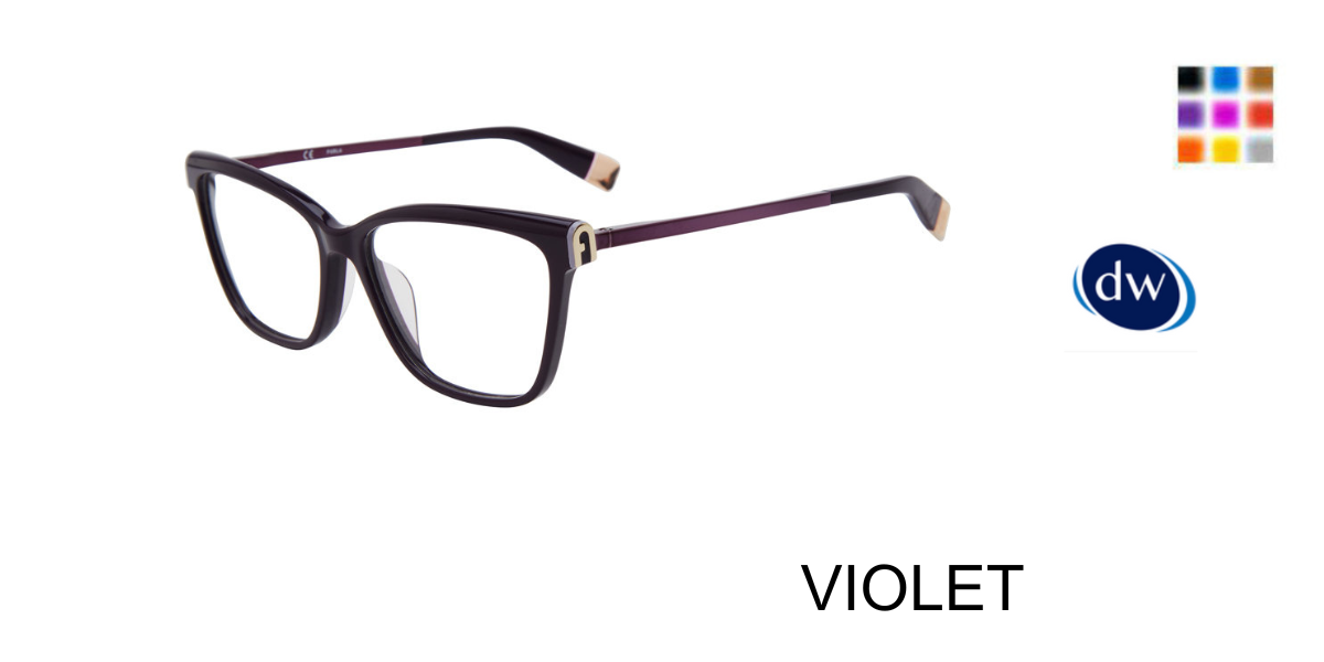 VIOLET Furla VFU631 Eyeglasses