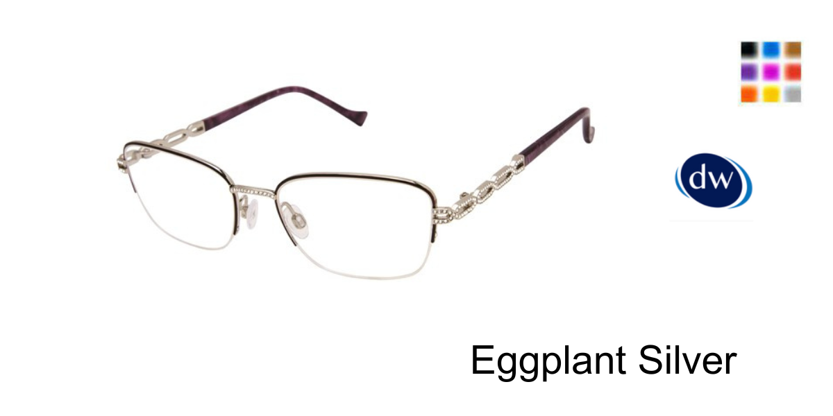 Eggplant Silver TE291