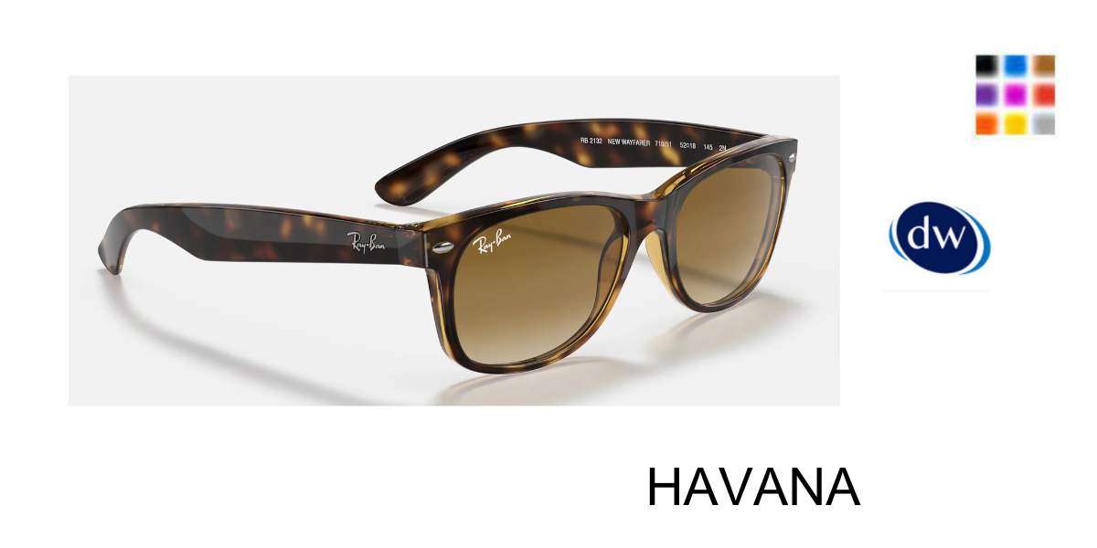 HAVANA Ray Ban RB2132 Optic Sunglasses