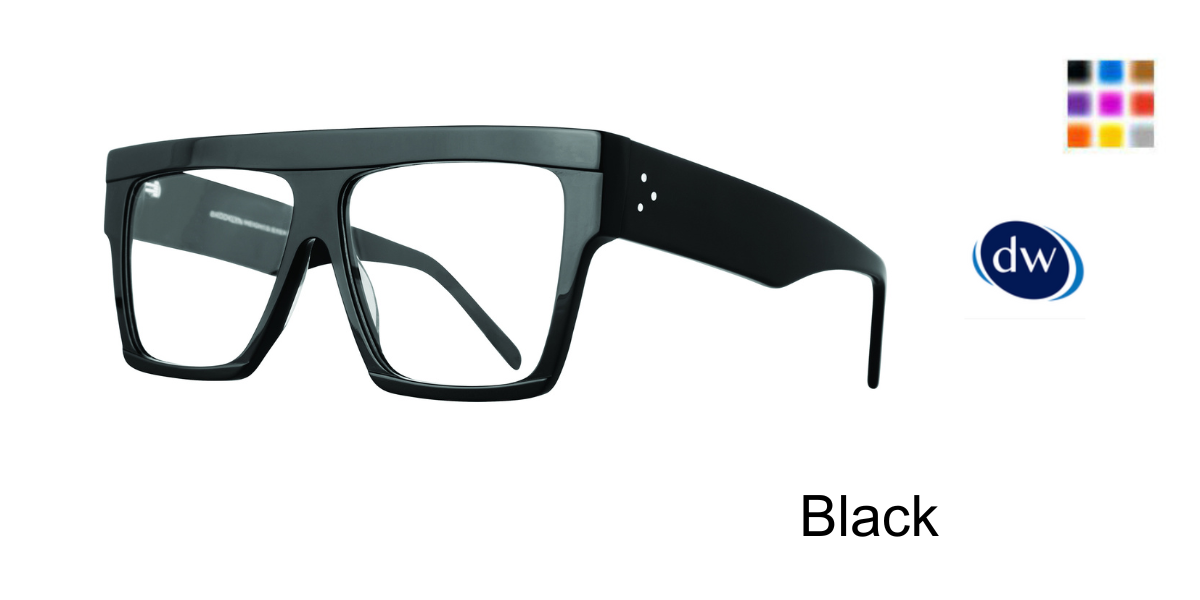 Black Brooklyn Heights Raj Eyeglasses
