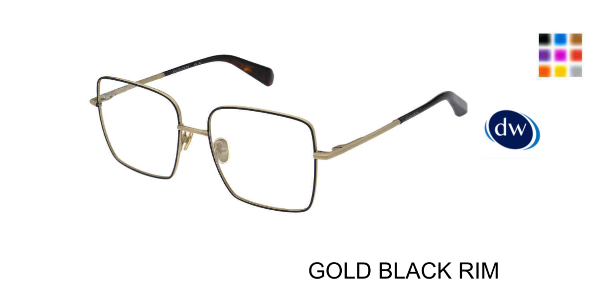 GOLD BLACK RIM BAILEY