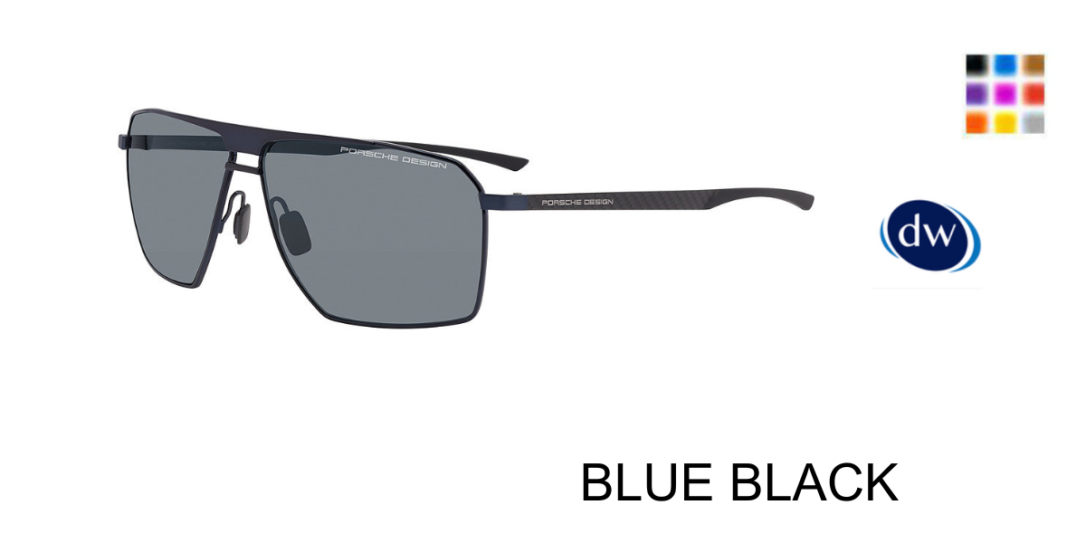 BLUE BLACK PORSCHE DESIGN P8977 Sunglasses