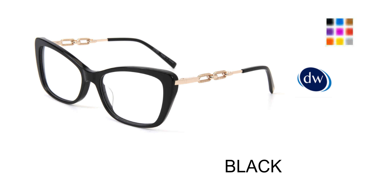 BLACK Jones New York VJON795 Eyeglasses