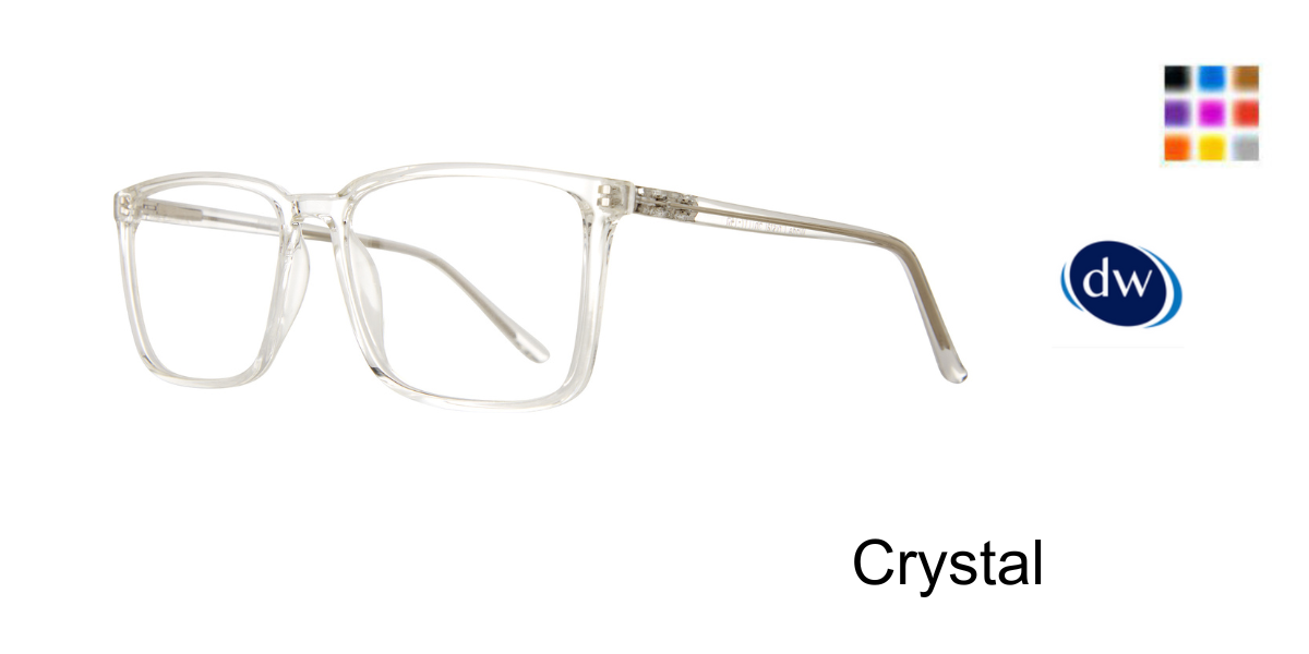 Crystal         Affordable Designs Wade Eyeglasses