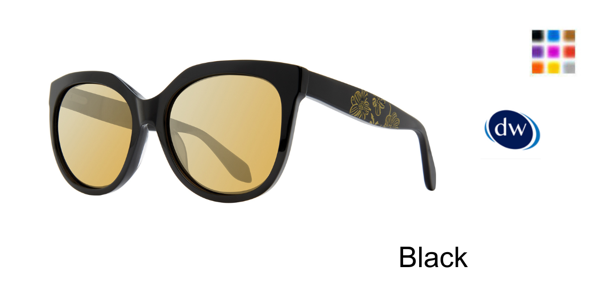 Black Serafina Kalani Sunglasses