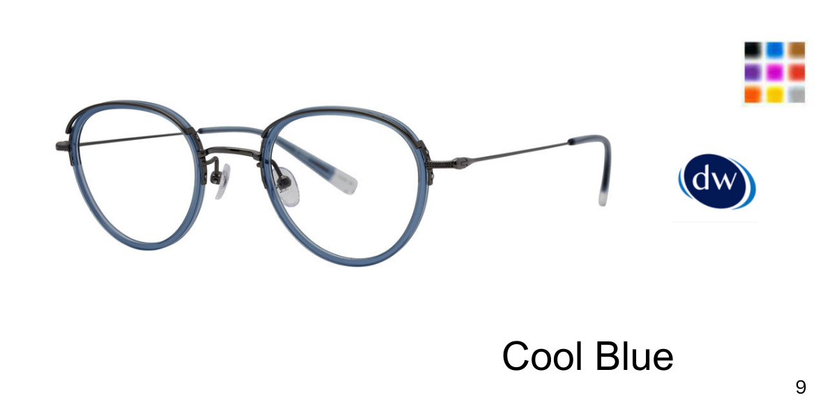 Cool Blue Original Penguin The Burns Eyeglasses