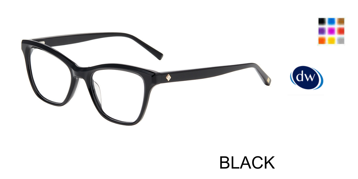BLACK Jones New York VJON798 Eyeglasses