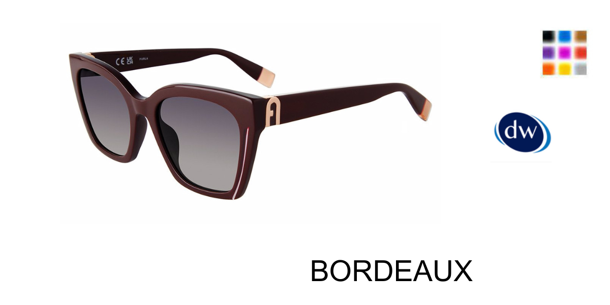 BORDEAUX Furla SFU708 Sunglasses Furla SFU708 Sunglasses
