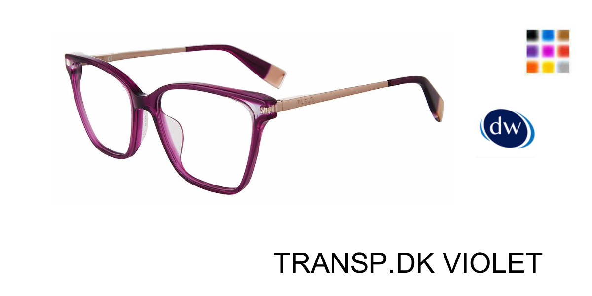 TRANSP.DK VIOLET Furla VFU581 Eyeglasses