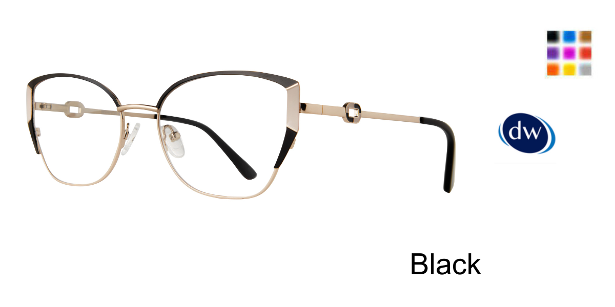 Black Serafina Betsy Eyeglasses